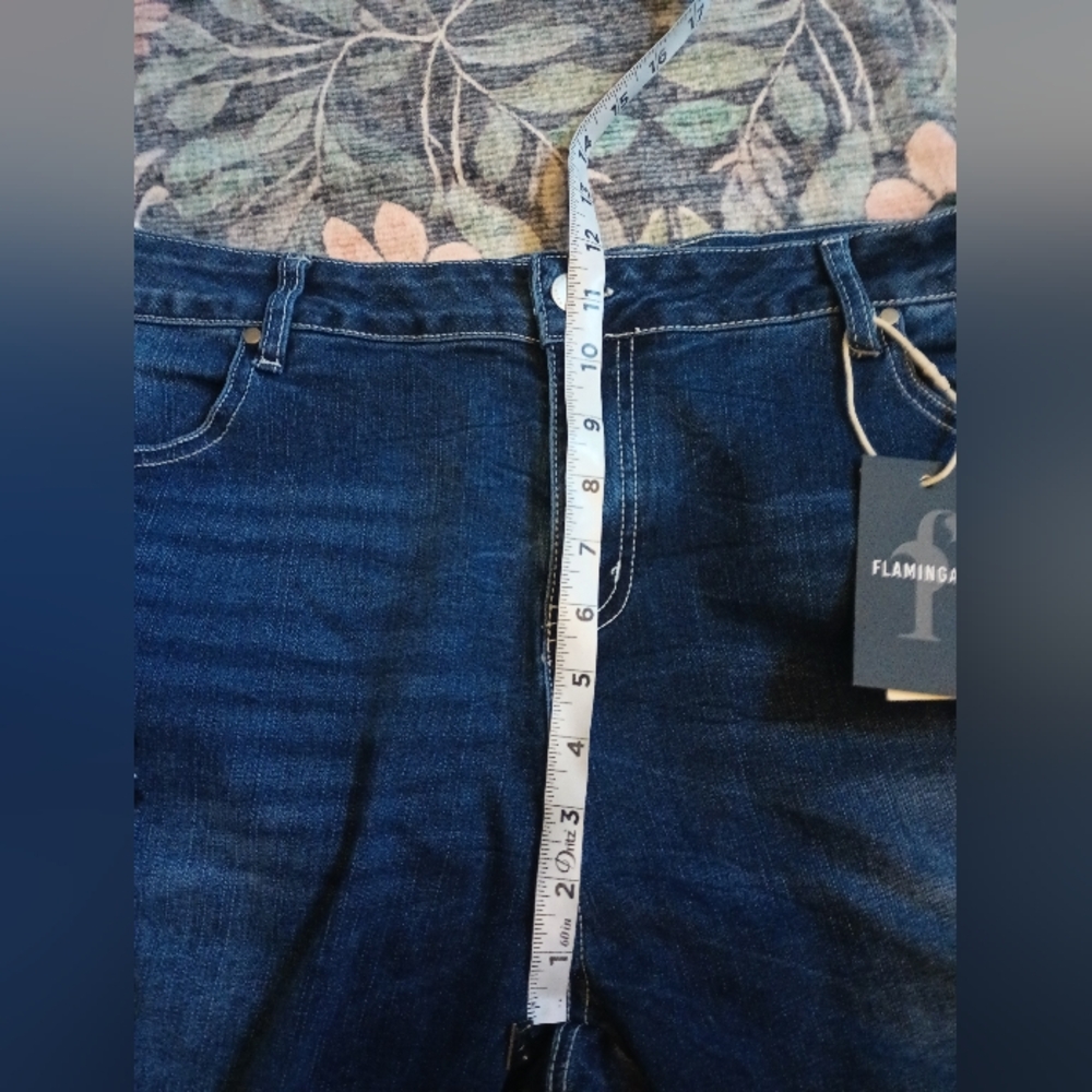 Flamingals Horse Embroidered Flare Jeans Womens 4XL Western Equestrian Indie NWT - Picture 11 of 12